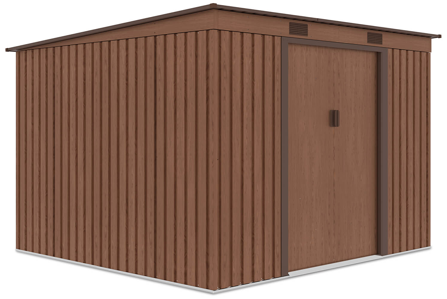 Domek Ogrodowy Narzędziowy na Narzędzia Szopa OREGON 261x241cm Metalowy 1 szt