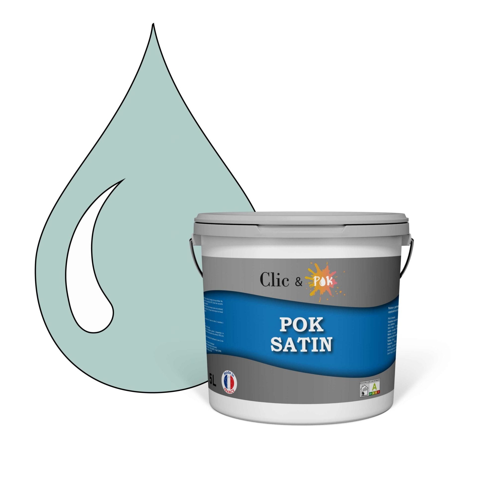 Peinture murs intérieurs satinée Cuisine & Salle de bain POK SATIN — free download