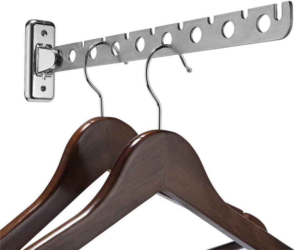 Szyna do zawieszania ubrań porowata suszarka składana regulowany stojak do suszenia garderoba szatnia łazienka sypialnia ścienny wieszak na ubrania