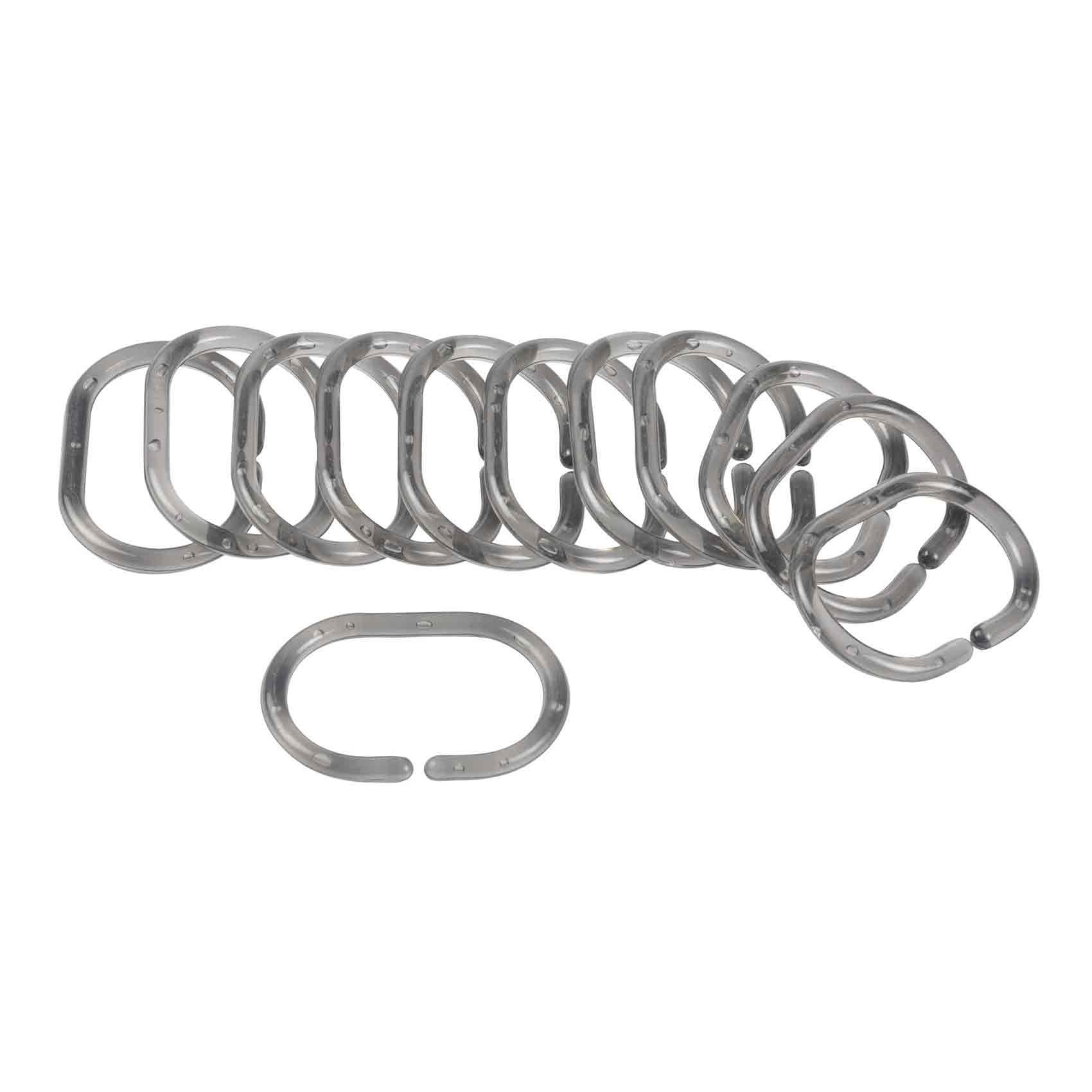 Anneaux de rideau de douche Blanc 49300 RIDDER | Leroy Merlin