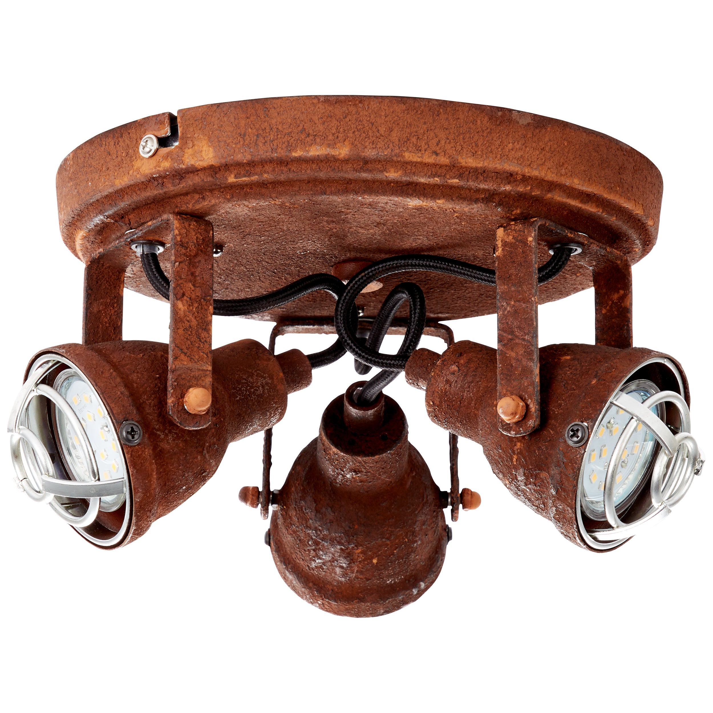 Brilliant Lamp Koji lampa stołowa czarny/drewno metal/czarny bambus 1x A60, E27, 25 W - 2