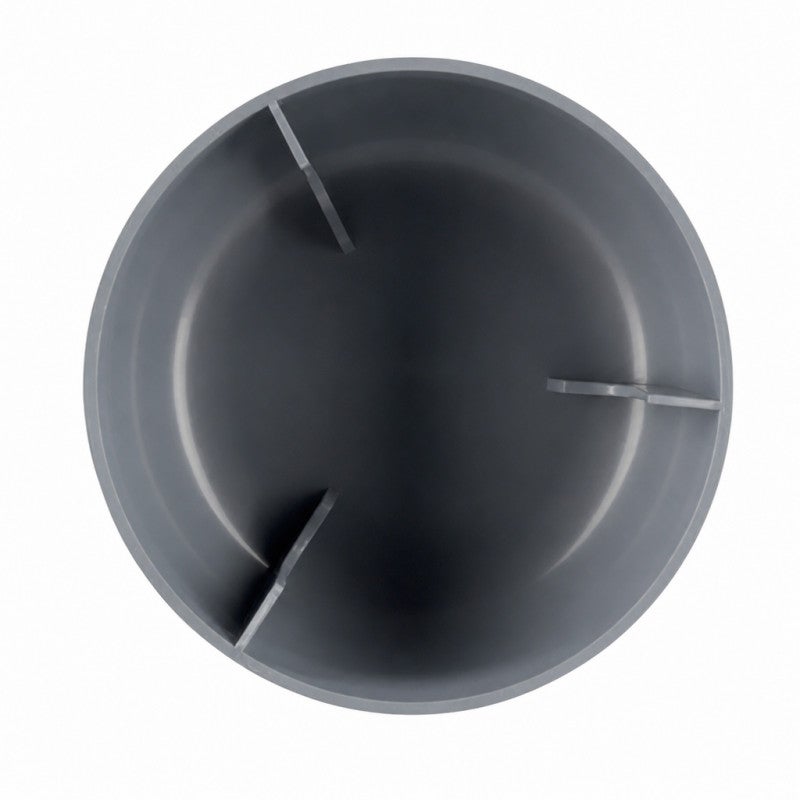 Cloche pour bonde siphonnette NICOLL et caniveau bas, PVC blanc - 4