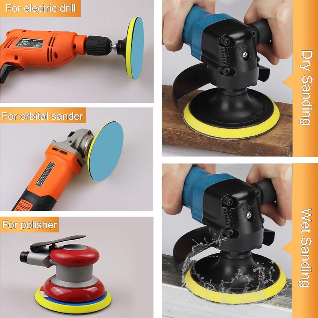 60 Dischi Abrasivi Da 75 Mm Per Levigatrice Orbitale - Carta Vetrata Con Grana Da 60 A 10000 - Foto 14