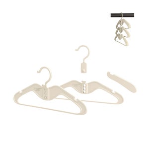TG. 1 pz.) relaxdays Gruccia Multipla con 6, Stampella Organizer