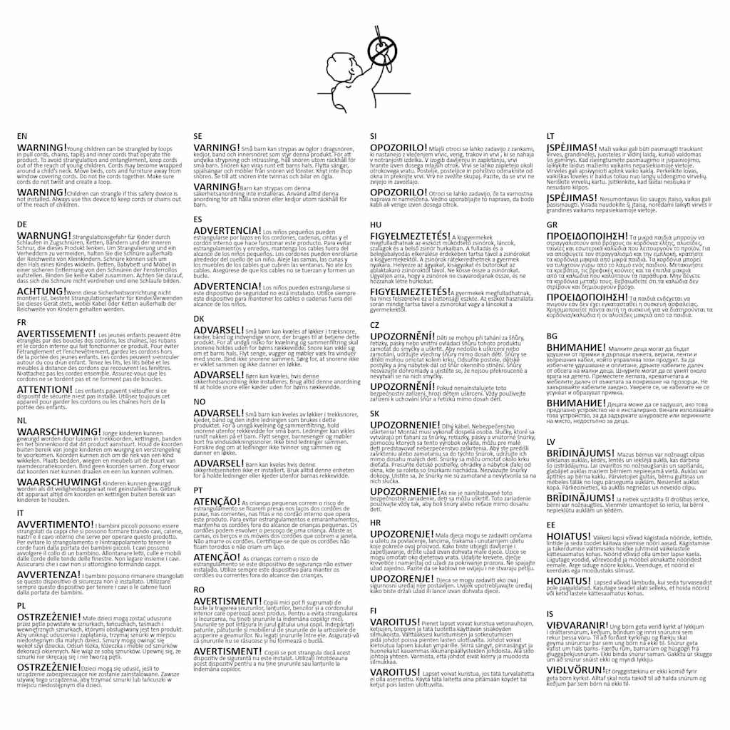 Tenda plissè 50x100cm Crema vidaXL - 9