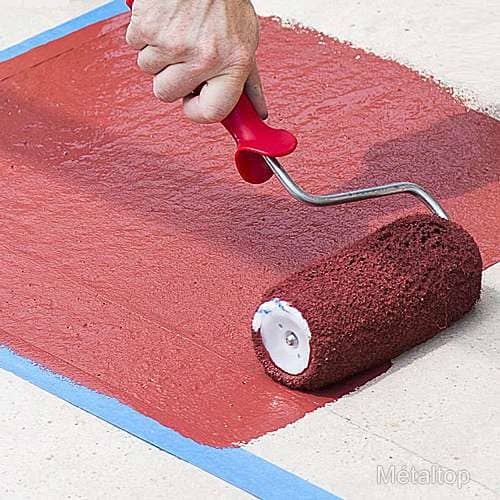 Peinture Sol Beton - Metaltop - Brun terre - RAL 8028 - Pot 15L - 5