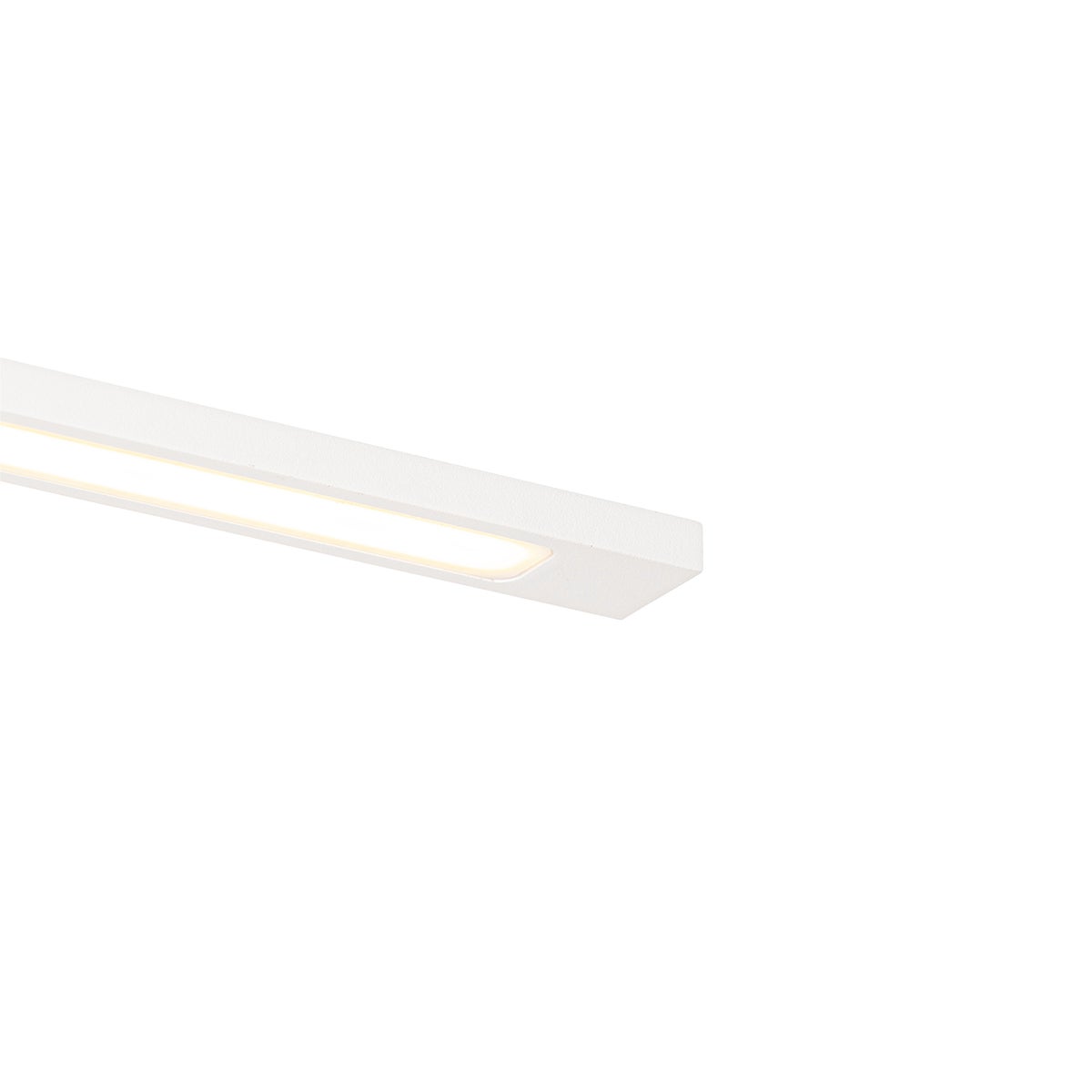 Qazqa design applique murale - Jerre - blanc, led intégrée 13w incluse, Integrated led, 2700k, blanc chaud, 41.5cm, IP44, idéal - 5