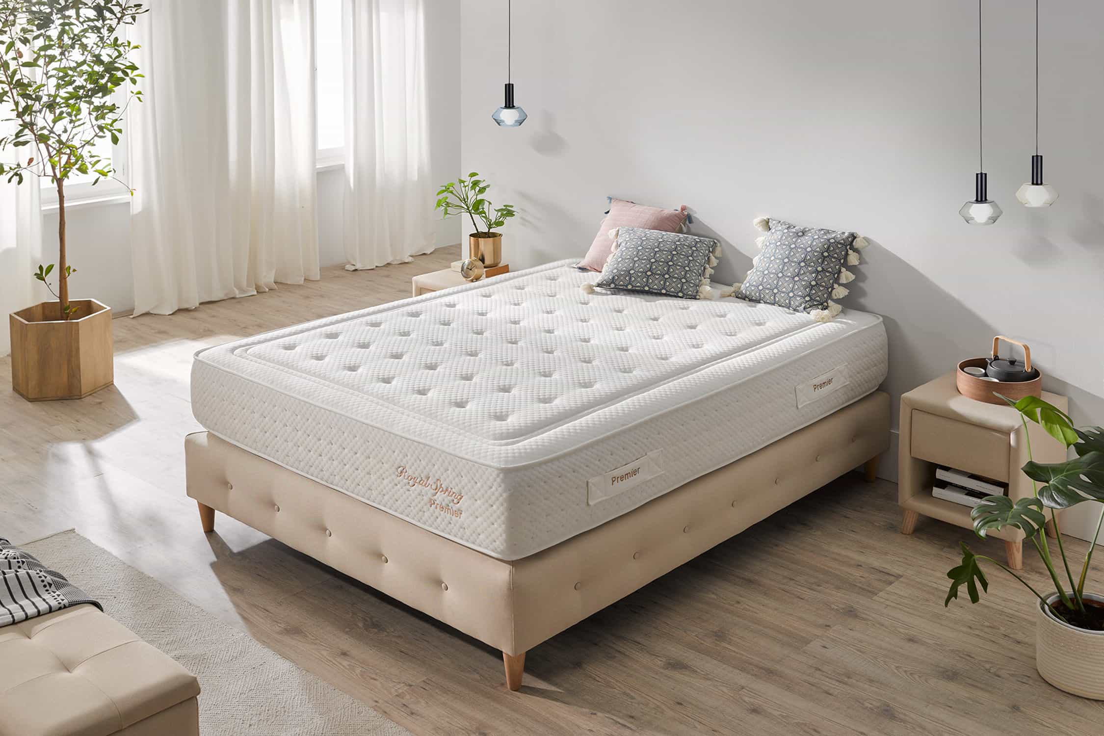Matelas Ressorts Ensachés Royal Spring Premier - 90X200, 30cm - Moonia - 2
