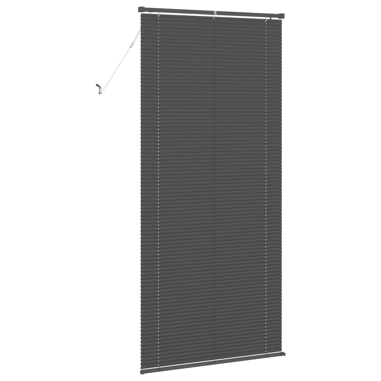 vidaXL Store Vénitien Gris Argenté 213 x 80 cm 25 mm PVC - 6