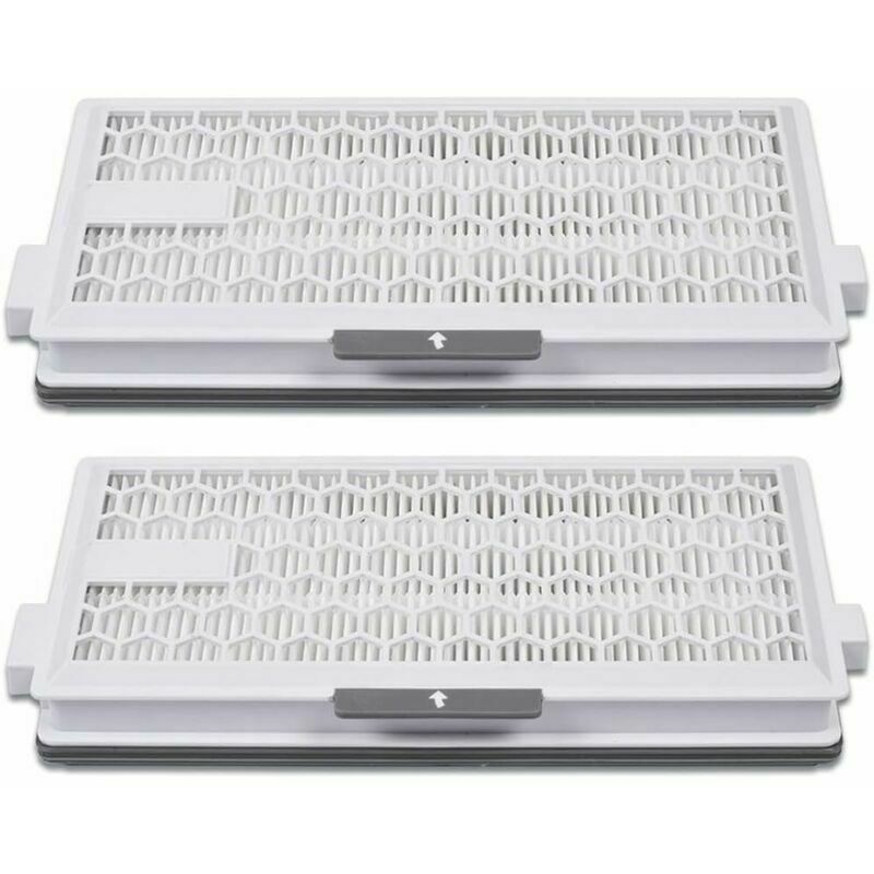 Kompatybilny z 2 zestawami filtrów Airclean Plus do Miele Air Clean SF-HA 50, Complete C2 C3, Compact C1 C2, 10107860