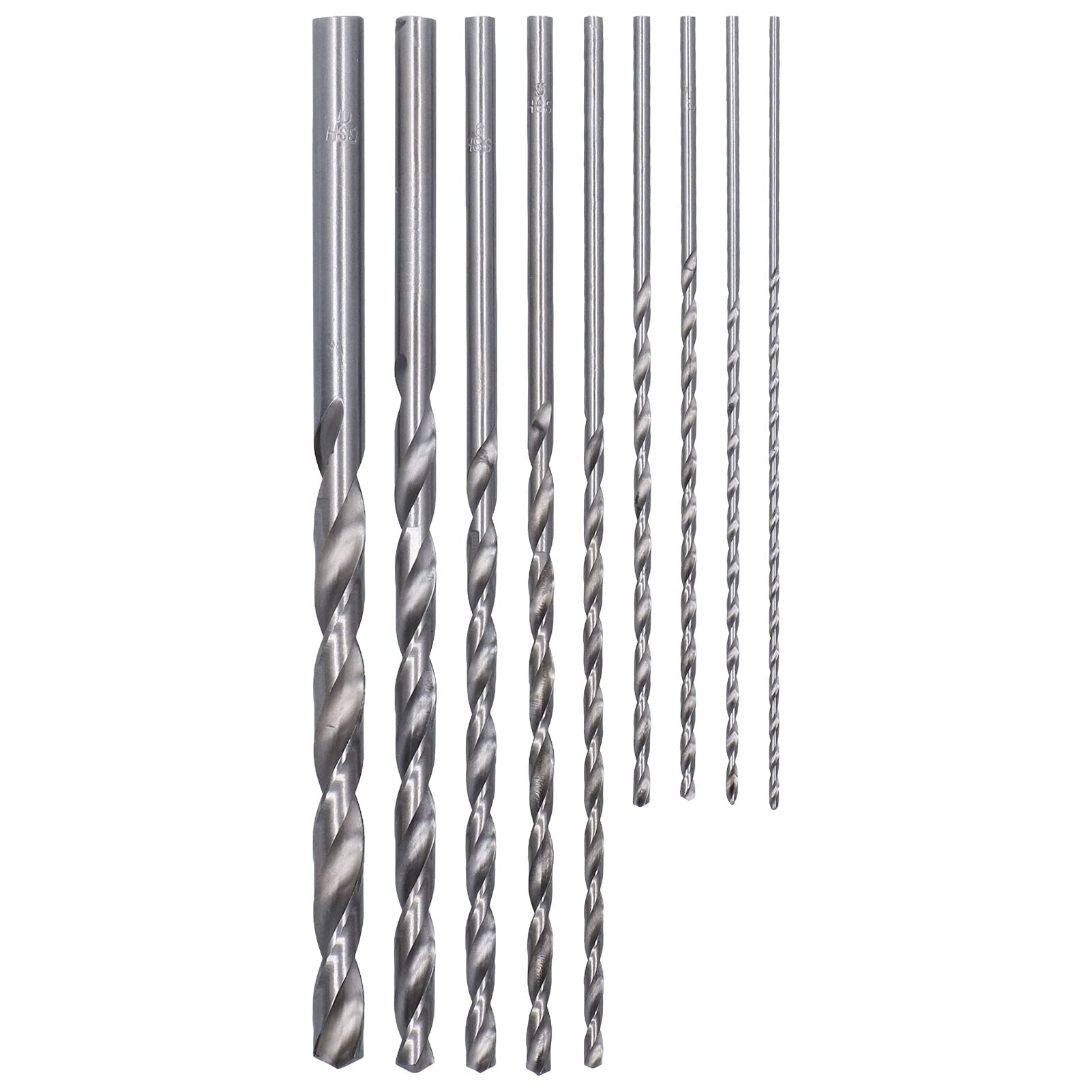 CoCud Mèche Hélicoïdale Extra Longue 10 Mm HSS 6542 Oxyde Noir – Perceuse Inox Alliage Métal