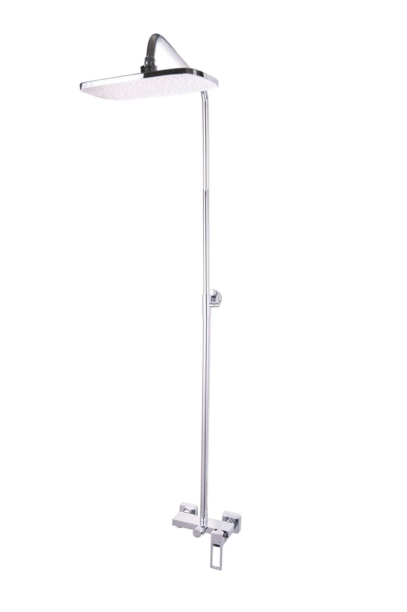 Coloana de dus TRENDY’S, slim cu doua functii, crom