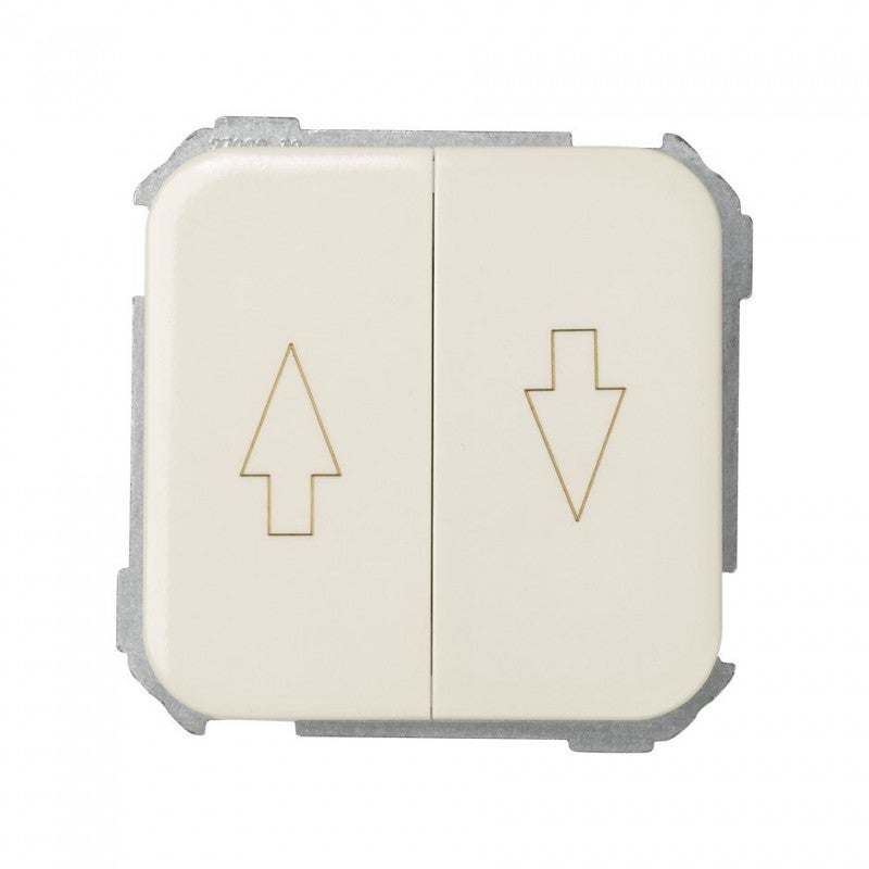 Meccanismo persiana SIMON 31 con 2 pulsanti avorio - 2