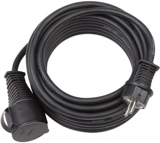 Brennenstuhl Cable De Extensión Del Sitio De Construcción Ip44 25M ??Black H07 Negro , Leroy Merlin