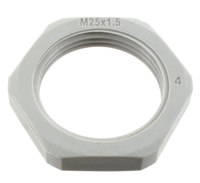 ecrou presse étoupe - en polyamide - iso63 - gris - blm distribution 102632