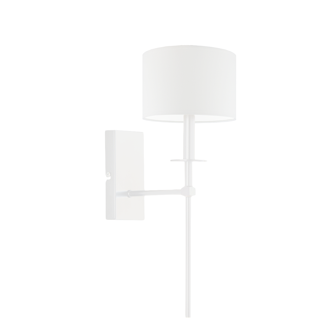 Kinkiet lampa ścienna lampa na ścianę z abażurem walec LOON