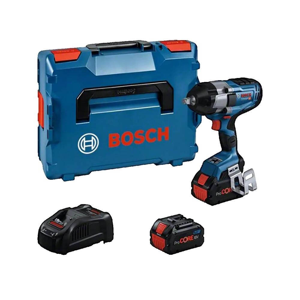 Bezprzewodowy klucz udarowy Bosch GDS 18V-1000 C 1000 Nm i podwójna bateria - 2