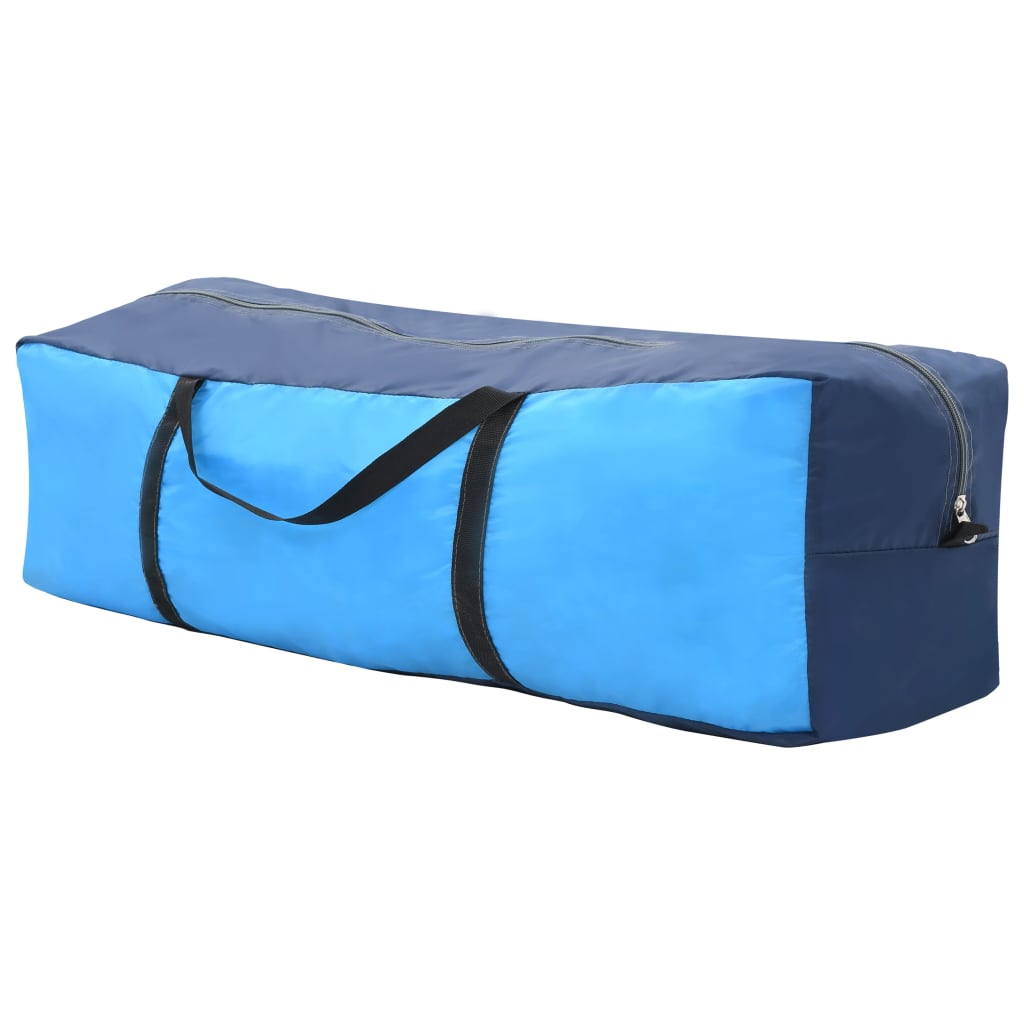 vidaXL Tente de piscine Tissu 590x520x250 cm Bleu - 6