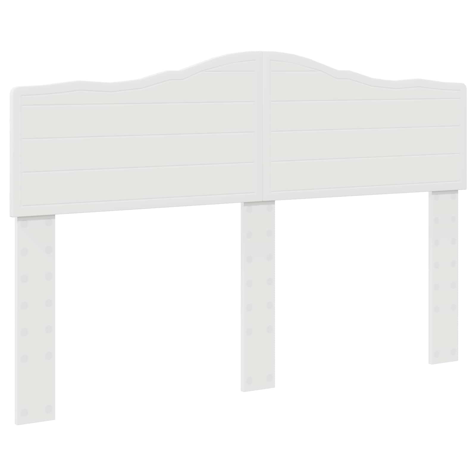 Lit de rangement réglable Blanc 140 x 200 cm panneau de bois - 7