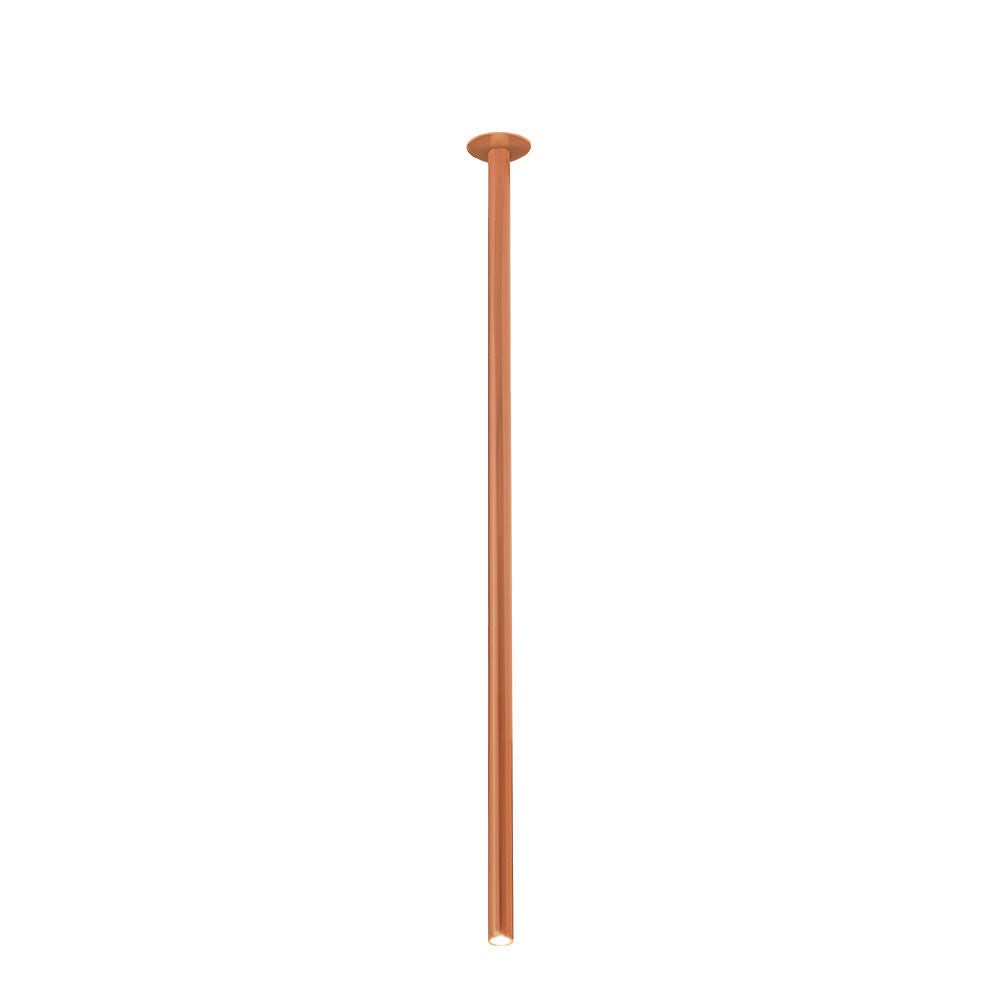 Oprawa sufitowa wpuszczana podtynkowa Alha miedź lakierowana 1xG9x2.5W okrągła IP20 wym: 120 x 6 x 6 cm metal Dohar