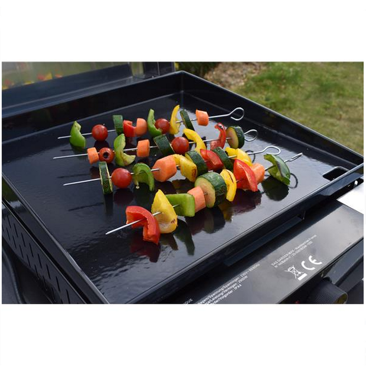 Plancha électrique COOK'IN GARDEN FINESTA 43 cm fonte émaillée avec capot - 6