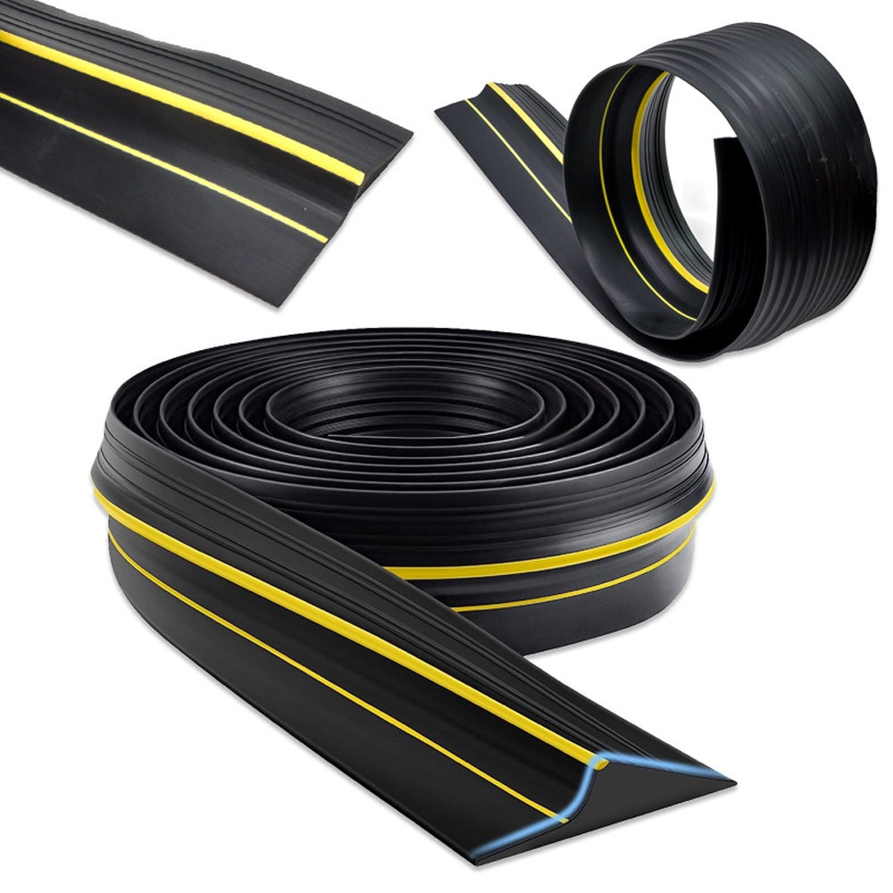 Joint d'étanchéité pour porte de garage 3M, joint d'étanchéité inférieur, joint d'étanchéité en caoutchouc pour portes de garage | Barrière - 10