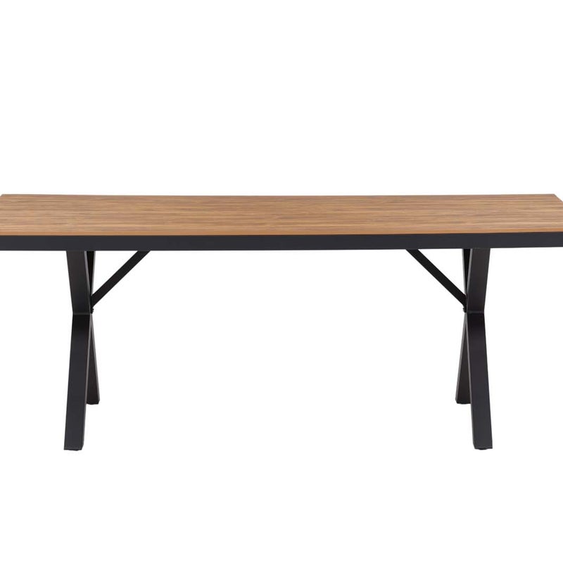 Garcia stół ogrodowy 100x200cm czarny.