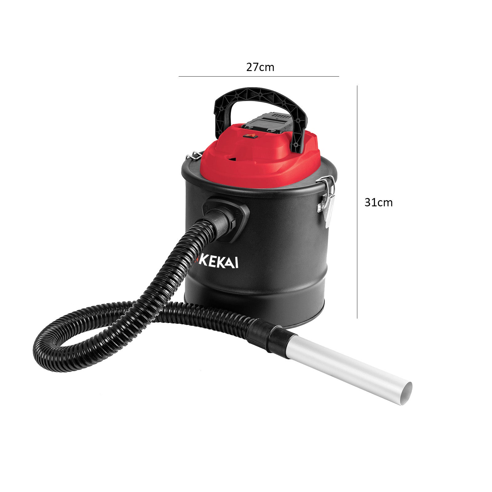 Aspirateur | Souffleur à Cendres à Batterie 12 Litres Kekai Graciano Filtre HEPA Lavable - 4