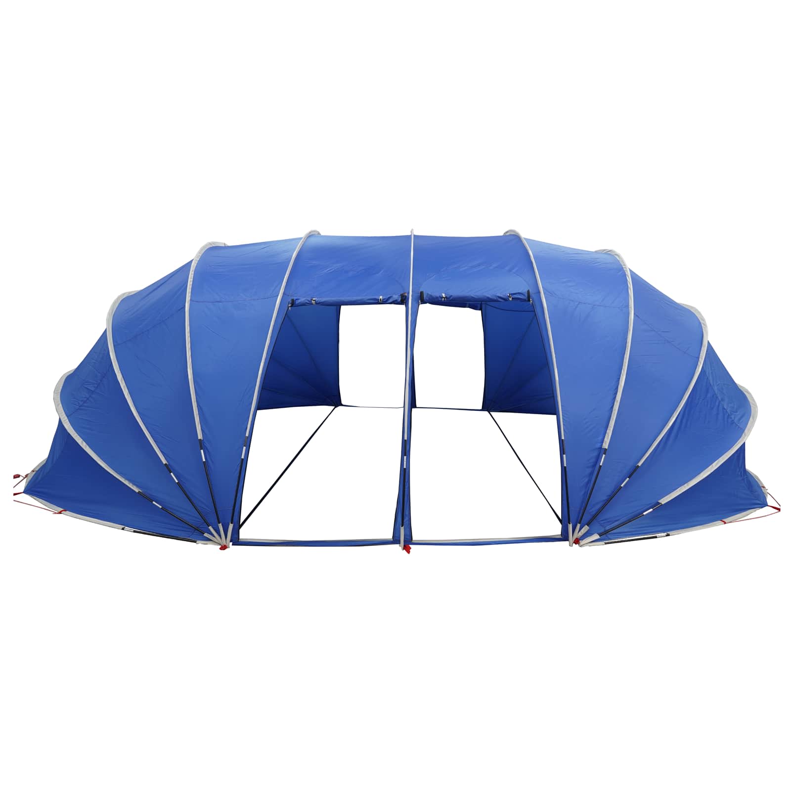vidaXL Dôme de tente de piscine 640 x 432 x 205 cm Bleu azure - 6