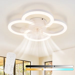 Ventilatore da soffitto con telecomando lampada da soffitto ventilatore