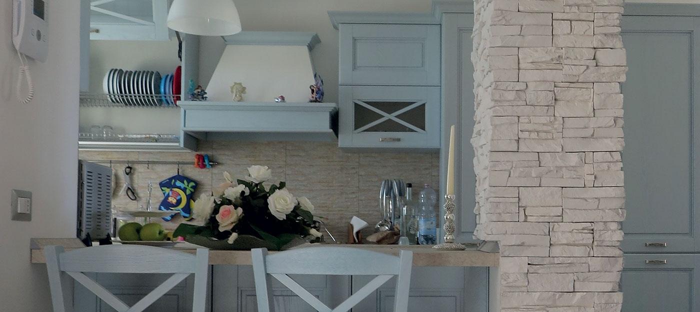 Pietre D'Arredo, Sakar Blanc revêtement type pierre reconstituée | Multiformat irrégulier | Unité de vente 1 box de 0,50 M2 | Fabriqué en Italie - 3