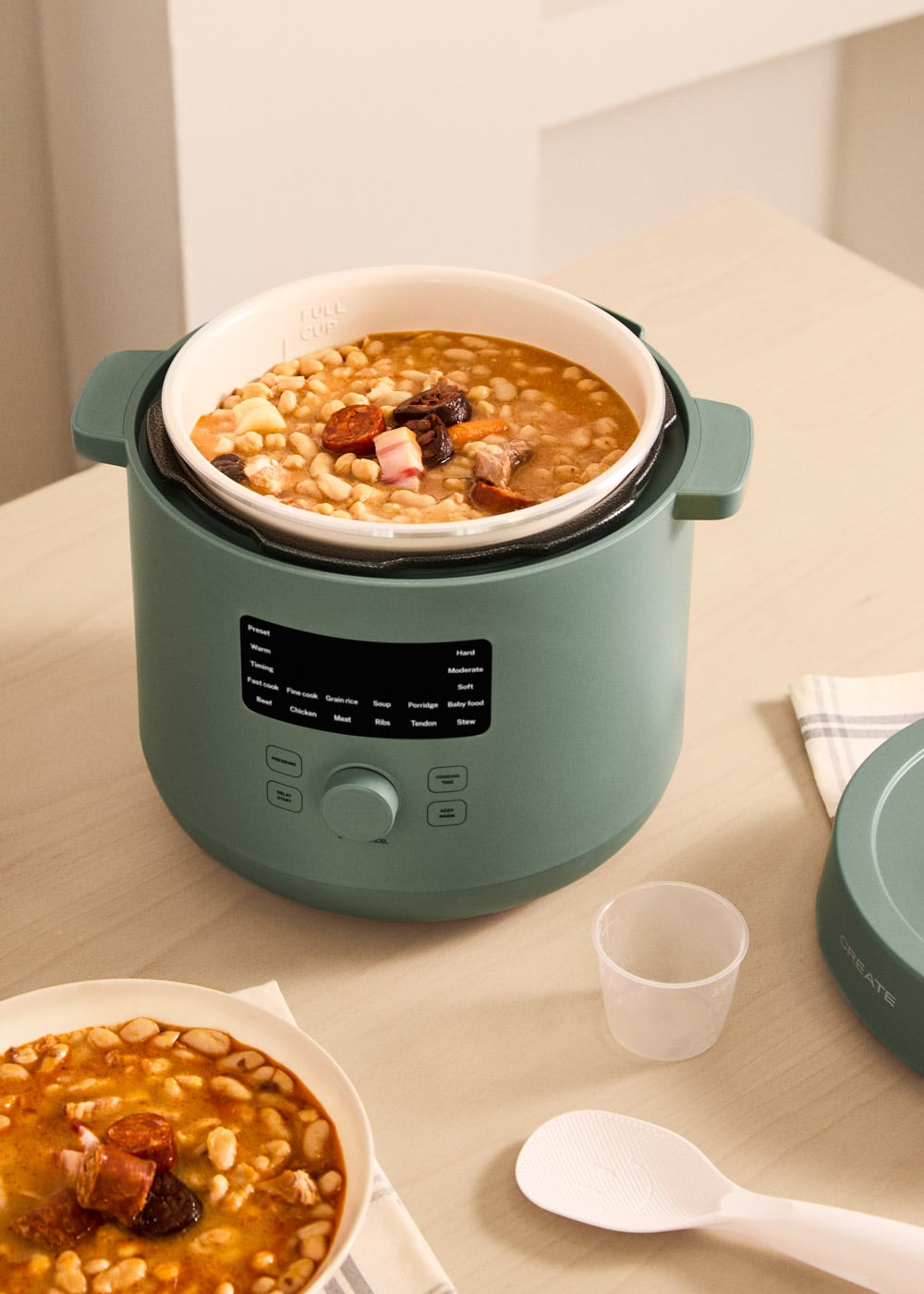 CREATE - PRESSURE COOKER STUDIO - Autocuiseur électrique multifonctionnel programmable- Sauge - 3