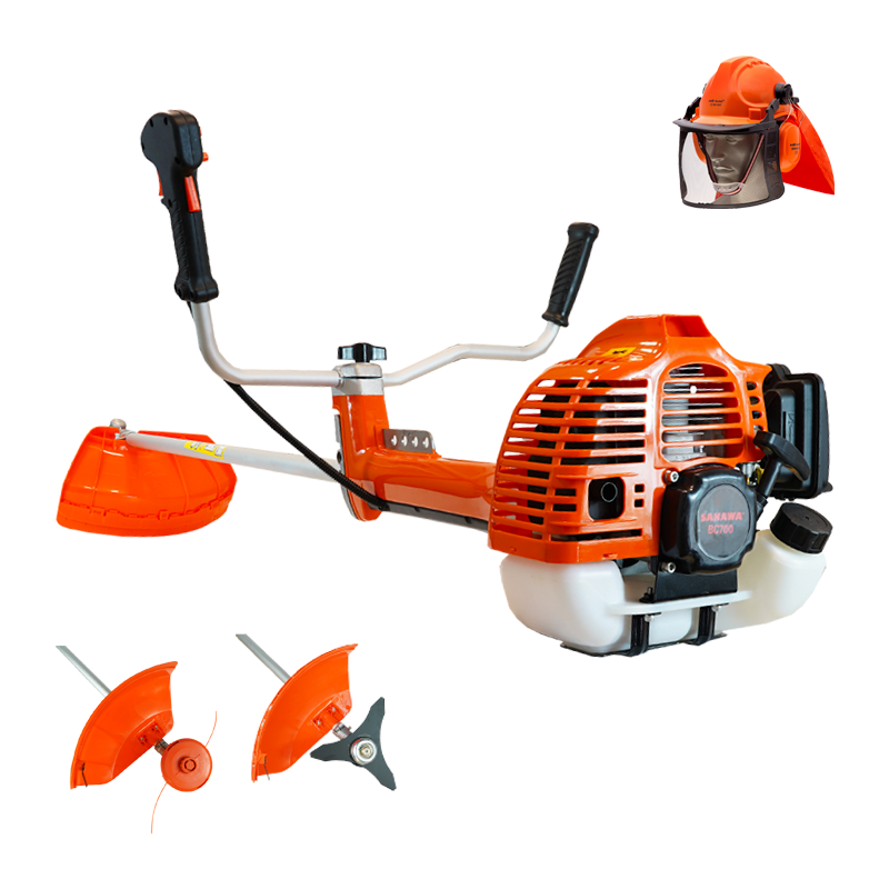 Desbrozadora Semiprofesional 52cc Antivibración + Casco