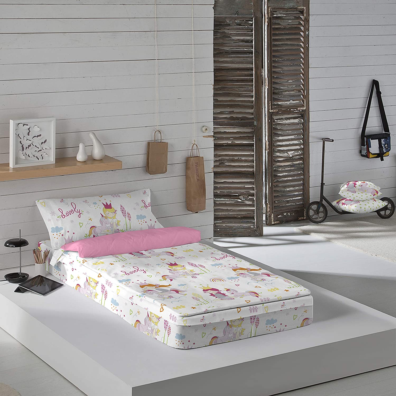 CAPA DE EDREDÃO SEM ENCHIMENTO 100% ALGODÃO LOVELY BED 90 - 4