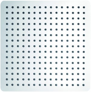 Soffione Doccia A Pioggia 30x30cm DETBOM - Acciaio Inox 304, 144 Ugelli Silicone, Cromo, Risparmio Idrico