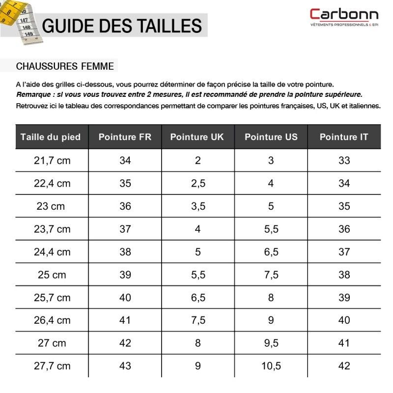 Taille chaussure 40 fashion en cm