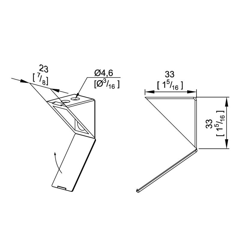 Taquet d'assemblage double pin - lot de 12 pièces - 4