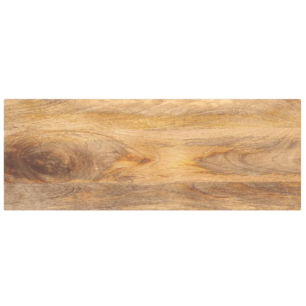 vidaXL Piano per Tavolo 140x40x2,5cm Rettangolare Legno Massello Mango, Piano per Tavolo Rettangolare, Piano Tavolo in Legno, Piano per Tavolo da Pranzo