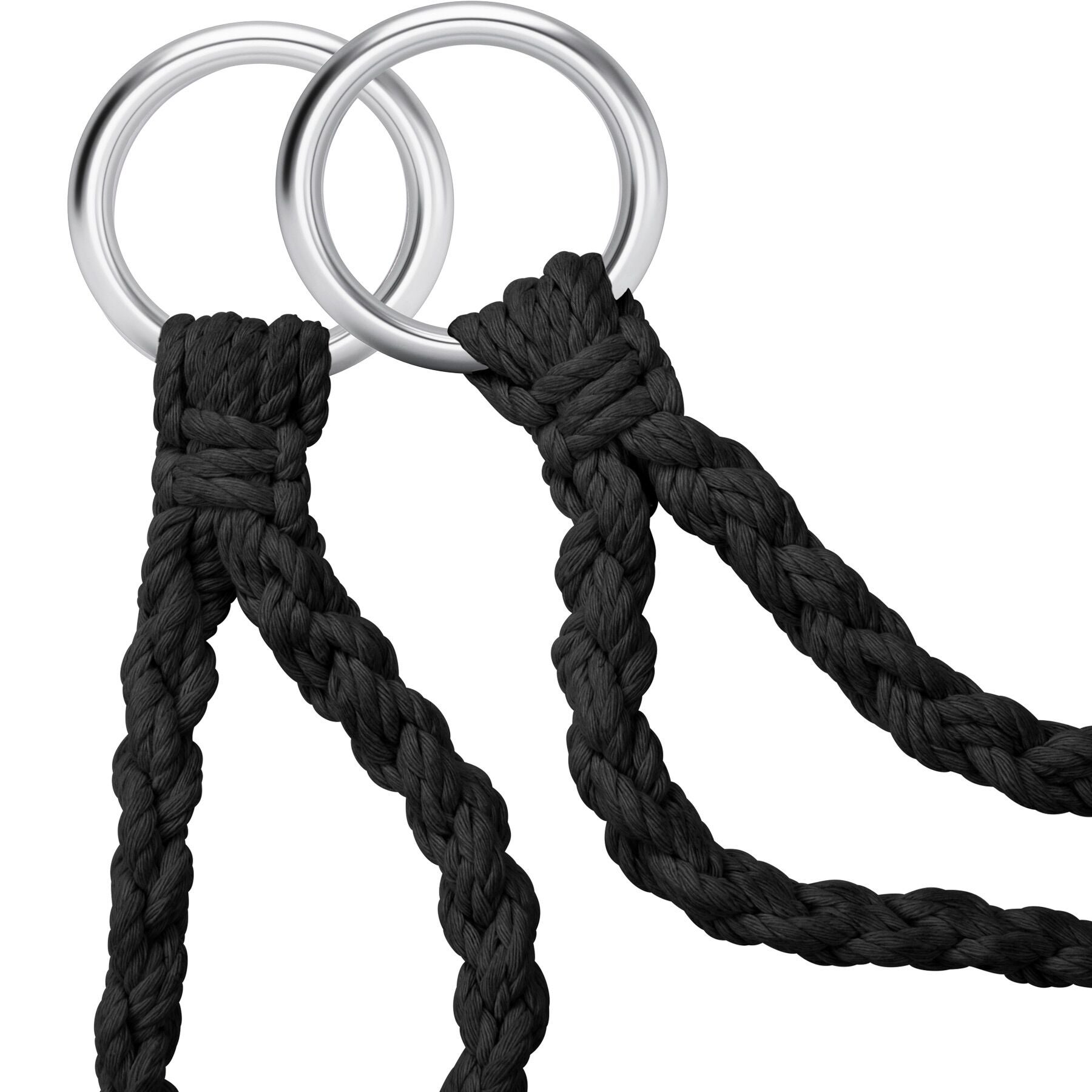 Fauteuil suspendu avec Rembourrage de l'assise et du dossier noir - 3