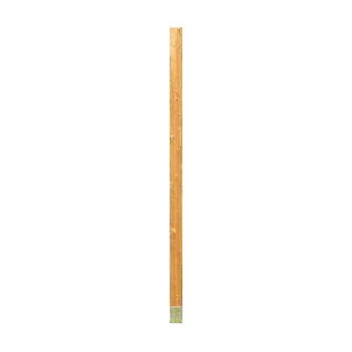 Palo in legno termo-trattato per frangivista da giardino – 220 cm – certificato PEFC – TVT290 Foresta - 4