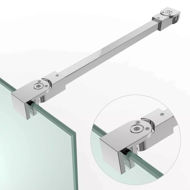 WSPORNIK STABILIZATOR KABINY PRYSZNICOWEJ SZYBY WALK-IN REGULOWANY 90 CM