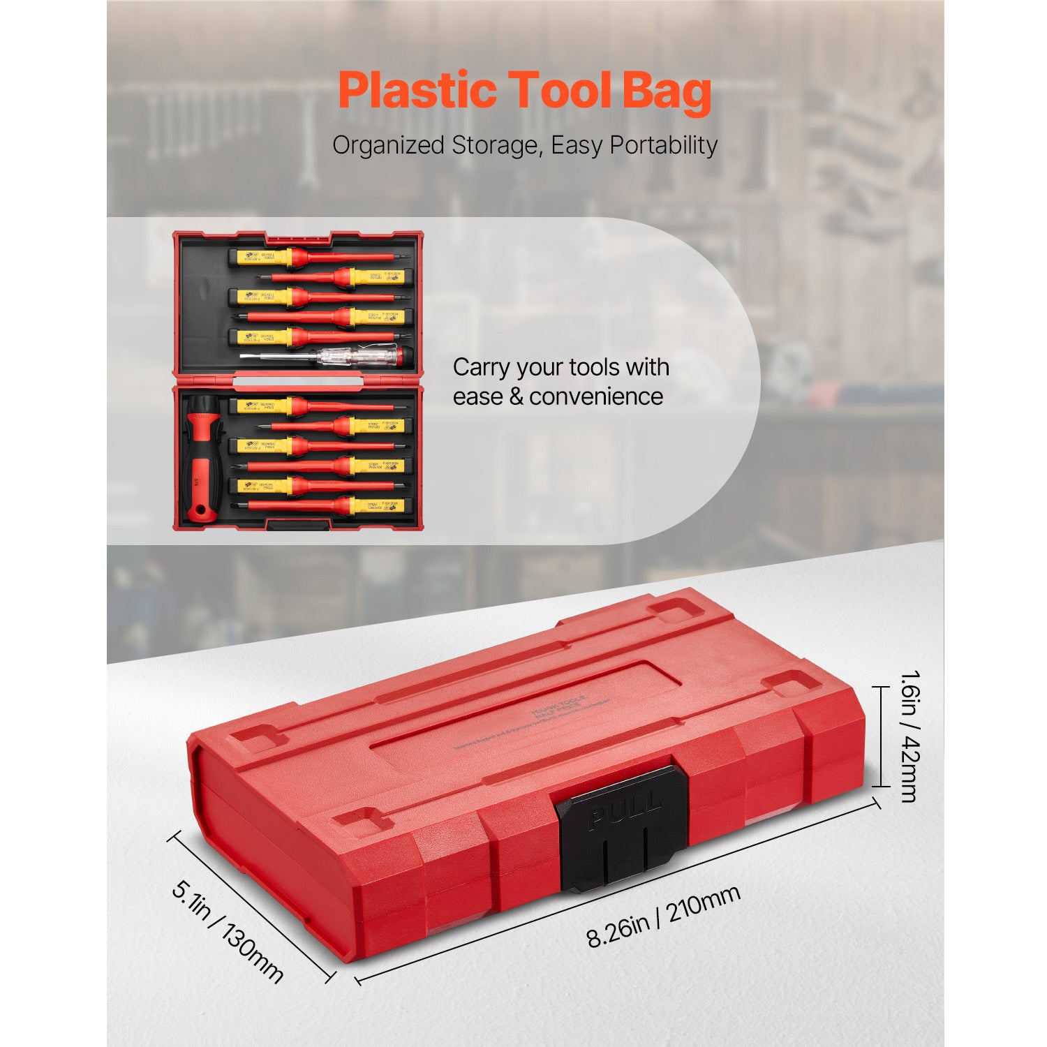 Jeu de tournevis isolés SucceBuy 13 pièces,outils d'électricien 1000 V,embouts magnétiques Phillips,fendus et Torx (professionnels) - 7