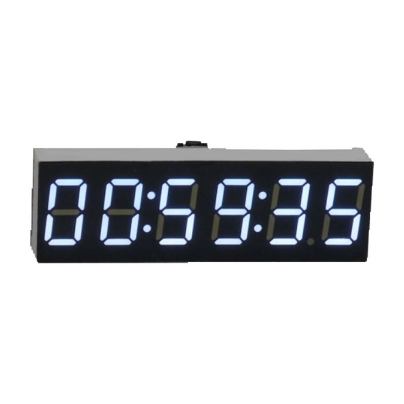 EnweMahi Orologi Binari LED, Orologio Digitale Luminoso Impermeabile, Display Ora/Data, Display AM/PM, Cinturino in Acciaio, Orologio Unico per Giovani Studenti Silver