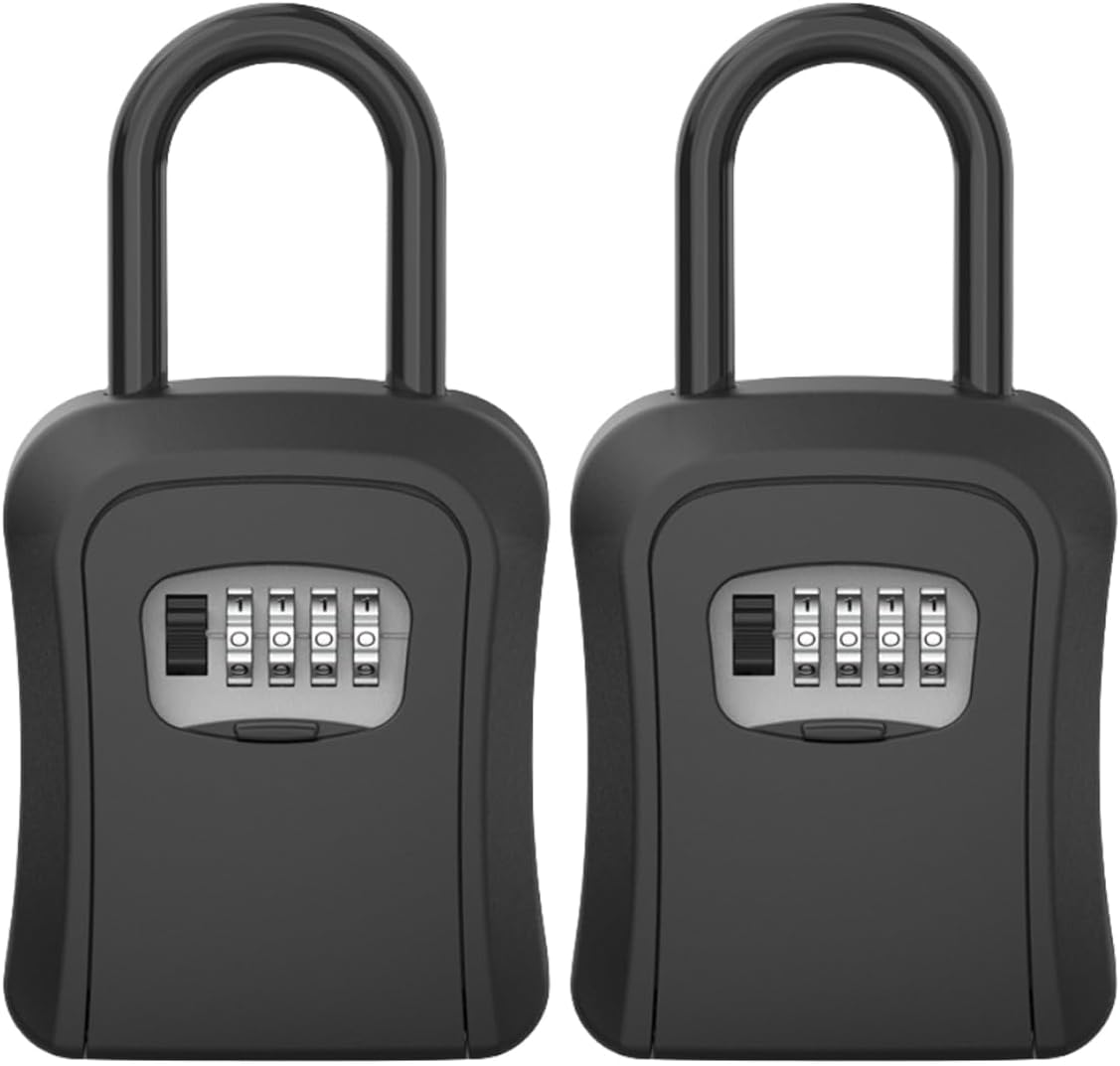 Boîte De Rangement Sécurisée Avec Verrou - Coffret De Sécurité Pour Argent, Bijoux Ou Documents - Petite Caisse Forte Portable