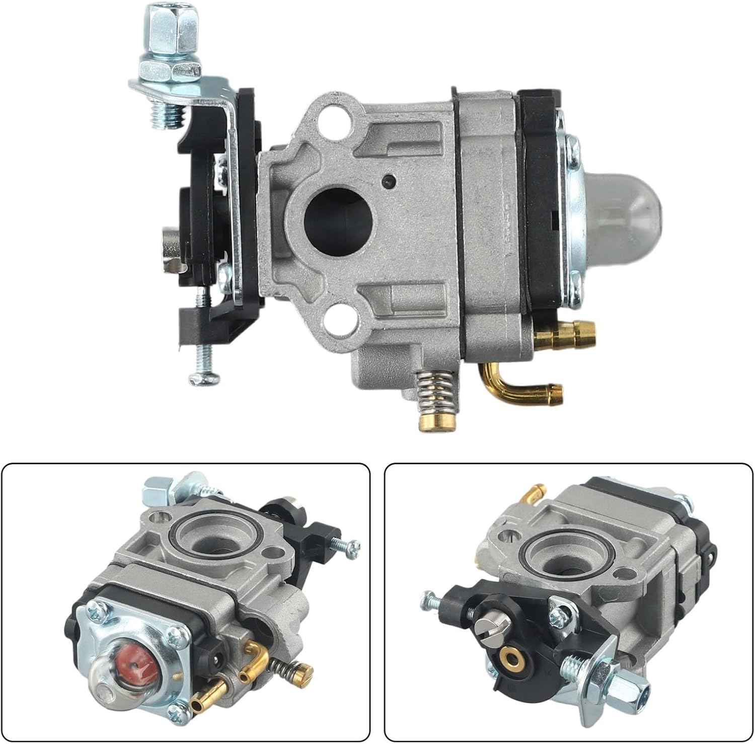 Carburatore 22cc 26cc 33cc 34cc 36cc, carburatore da 11 mm, parte di ricambio per tagliasiepi, decespugliatore - 5