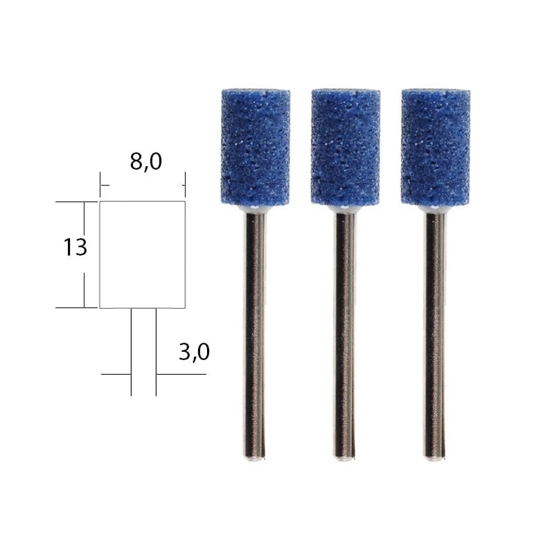 Set biaxuri din corindon de forma cilindrica Micromot Proxxon 28781, O8 ...