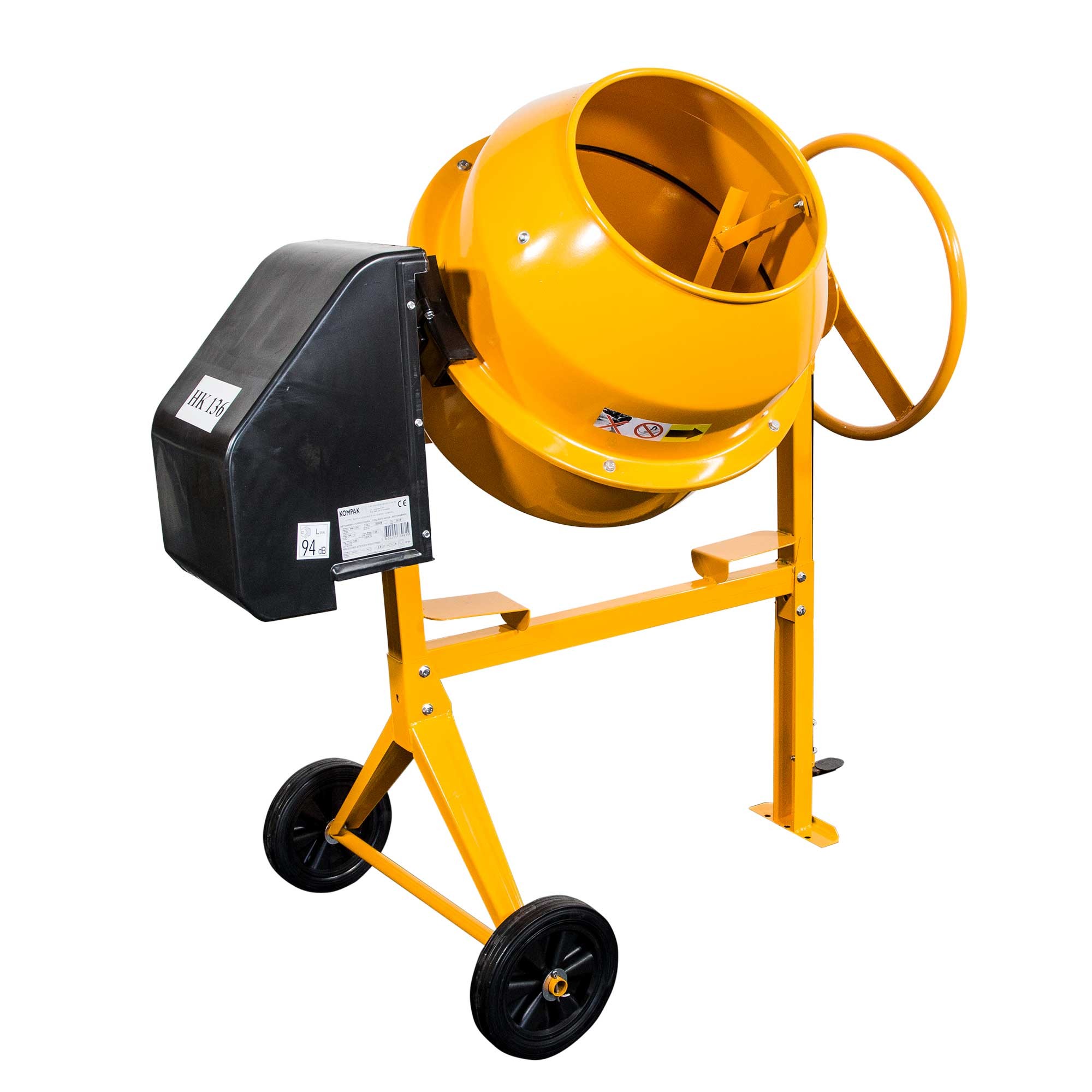 Hk136 hormigonera kompak 550w 125l
