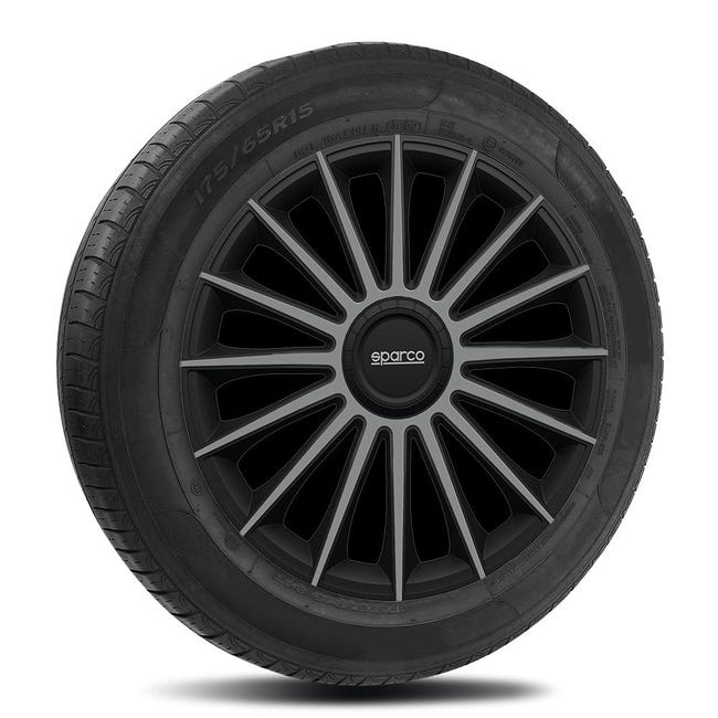 Set 4 Copricerchi 14 Pollici Copriruota Auto Lazio SPC1473SVBK Argento Nero 93382975 Set 4 Copricerchi 14 Pollici Copriruota Auto Lazio SPC1473SVBK Argento Nero 93382975
