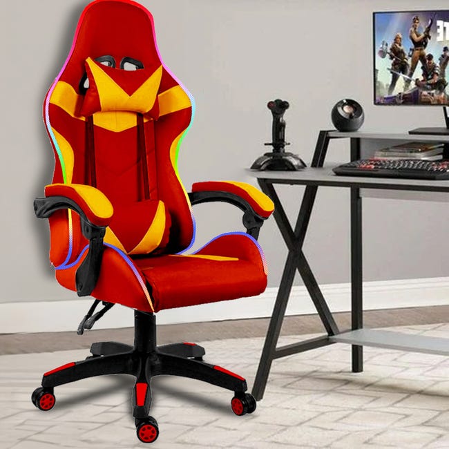 Poltrona Ufficio Con Poggiapiedi Sedia Gaming Brigros Poltrona