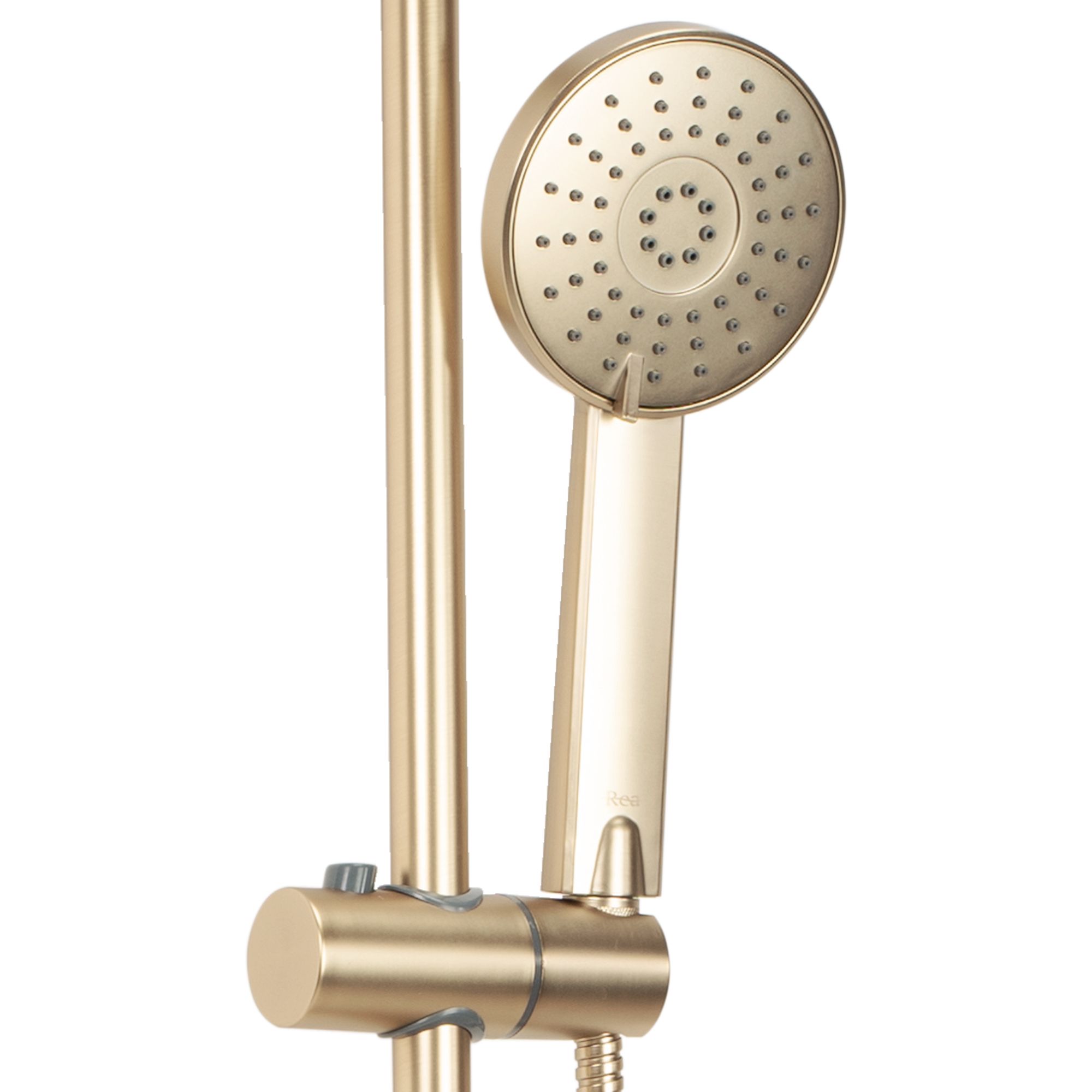 SET DOCCIA REA LUIS BRUSH GOLD 45X21X100CM - 8